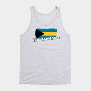 The Bahamas flag Tank Top